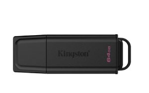 Memorie USB Kingston DataTraveler Exodia 64GB, USB 3.2, Negru