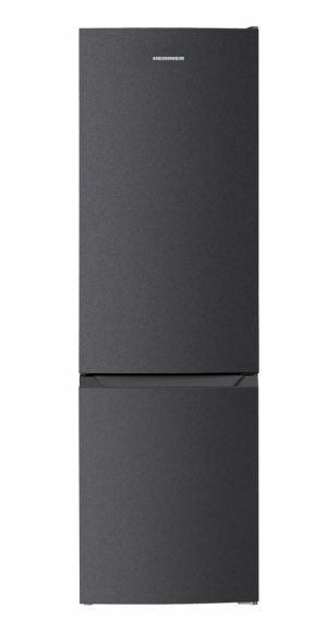 Combina frigorifica HEINNER HC-HM262DGE++, 262 l, Clasa E, Gri antracit
