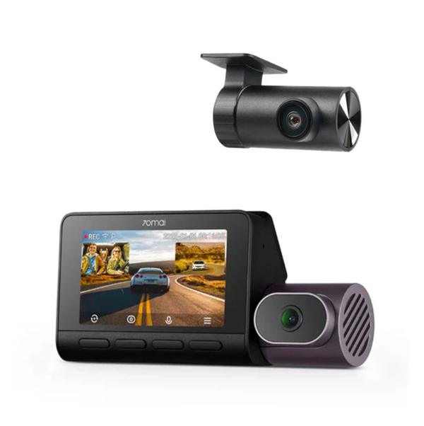 Set 2 camere 70mai Dash Cam 4K T800 cu 3