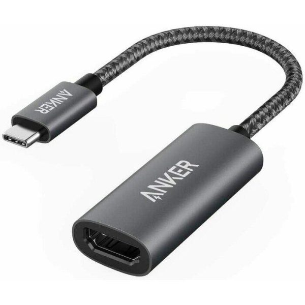 Adaptor Anker A83120A1, USB Type C/ HDMI, Gri