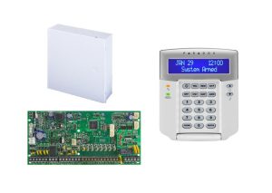 Centrala Paradox SP6000; 8 intrări de zonă sau 16 cu