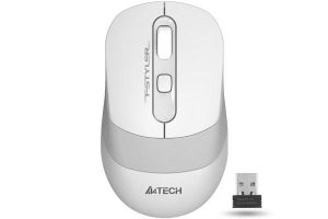 Mouse Wireless A4tech FG10 White, 2000 dpi, alb