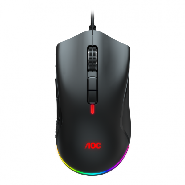 Mouse Gaming AOC GM530, 16000 dpi, negru