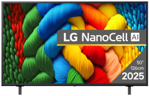 Televizor LG NanoCell 50NANO80A3B, 126 cm, Smart, 4K Ultra HD,