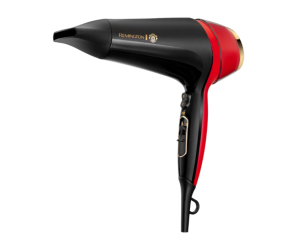 Uscator de par Remington D5755 Thermacare Manchester United, negru/rosu