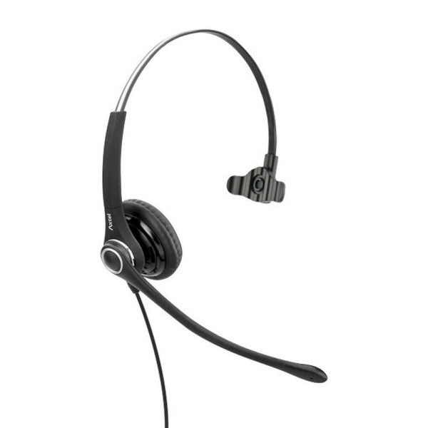 Casti Mono-casca Axtel AXH-PROM, Wired, Noise Canceling, Negru