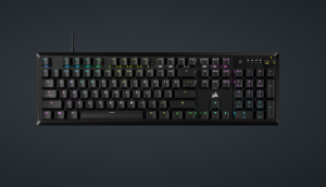 Tastatura Mecanica Gaming CORSAIR K70 RGB Core, RGB, USB, Negru