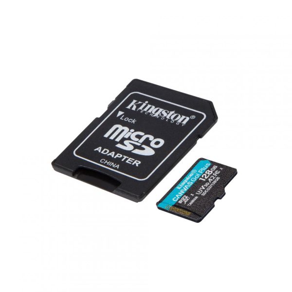Card de Memorie MicroSDHC Kingston Canvas GO Plus, 128GB, Class