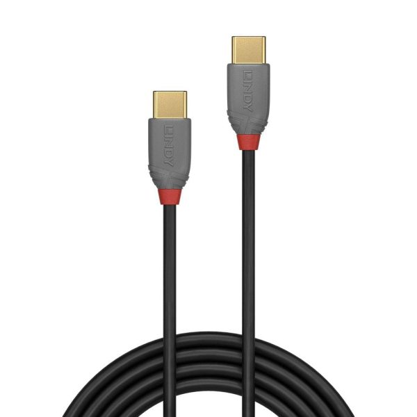 Cablu Lindy Anthra Line, USB C/ USB C, 2 m,