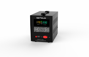 Stabilizator de tensiune Serioux Relay 101-1500VA, putere 1500VA/900W, tip releu,
