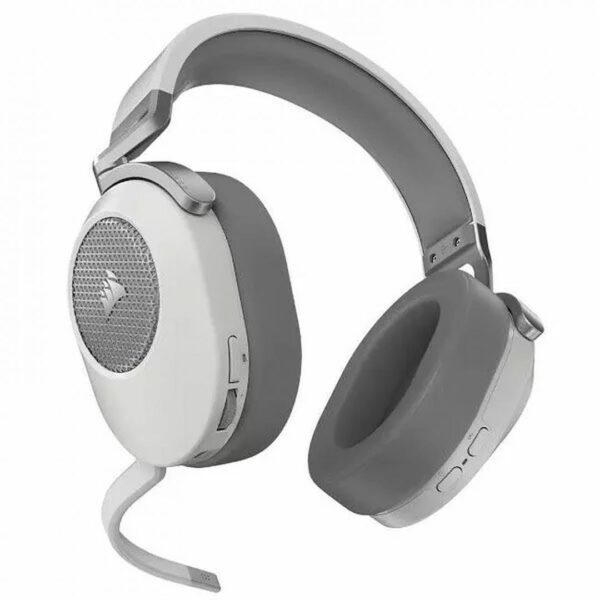 Casti gaming Corsair HS65 Wireless Headset, White, v2 - EU - Image 3