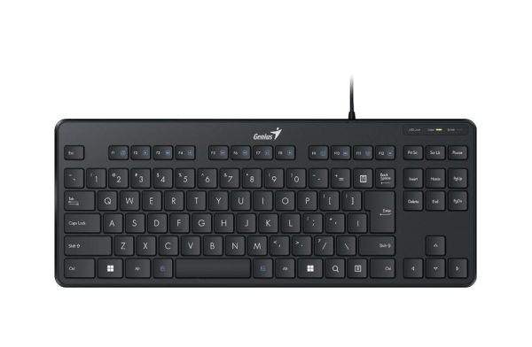Tastatura Genius LuxeMate 110, USB, Negru, Mini