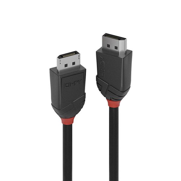Cablu Lindy DisplayPort 1.2, DisplayPort, 2m, Negru