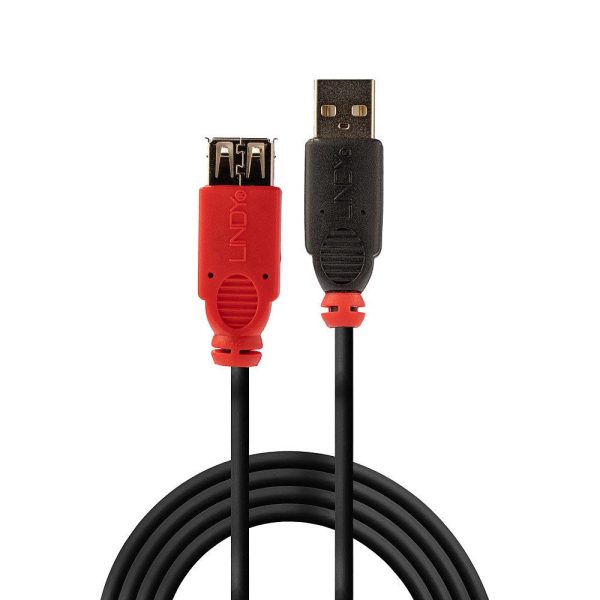 Cablu Lindy USB 2.0 Active Extension Slim, USB A/ USB