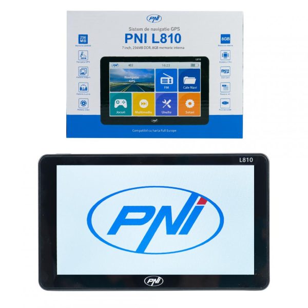 PNI L810 SISTEM NAVIGATIE 7", Windows CE 6.0, Rezolutie: 800