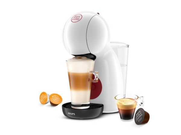Espressor KRUPS Dolce Gusto Piccolo XS, cu capsule, alb-negru