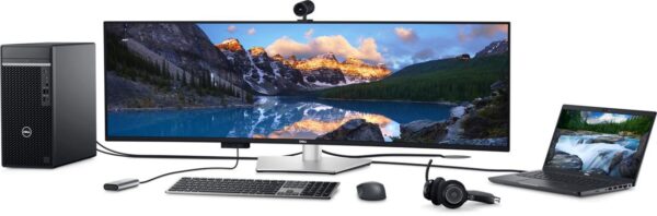 Monitor Dell Curved USB-C 49", 86.72 cm, 5ms, 5120x1440, 60Hz - Image 13