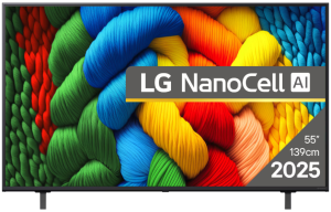 Televizor LG NanoCell 55NANO80A3B, 139 cm, Smart, 4K Ultra HD,