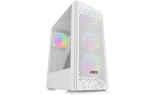 Carcasa AQIRYS Gacrux RGB White, Mid Tower, White