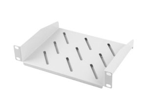 Poliță fixă 10" 1U / 254x180 mm,  max. 20