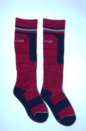 SOSETE SKI JUNIOR EVERHILL ROSU-NEGRU 30-32