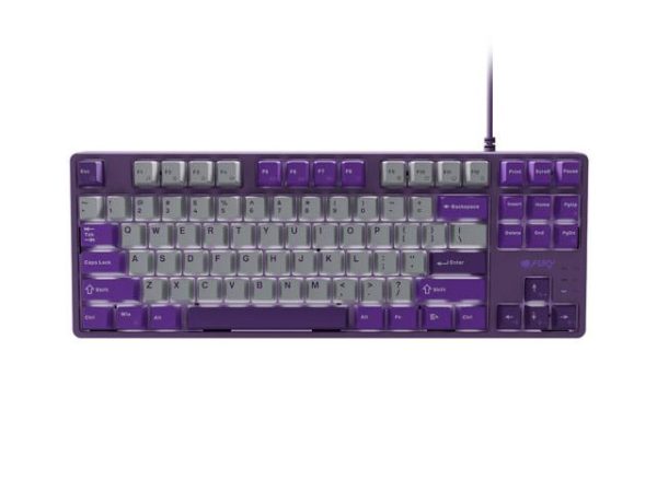 Tastatura Mecanica Gaming Fury Kanabo K2 TKL, USB, gri-violet, US