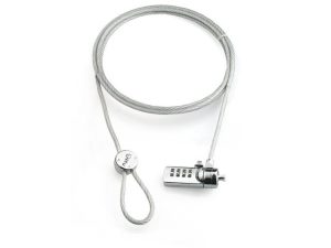 Cablu securitate Natec Lobster Code, 180 cm, Gri