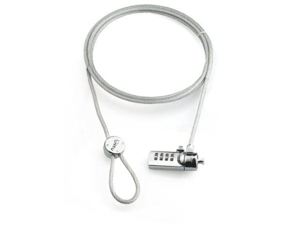 Cablu securitate Natec Lobster Code, 180 cm, Gri