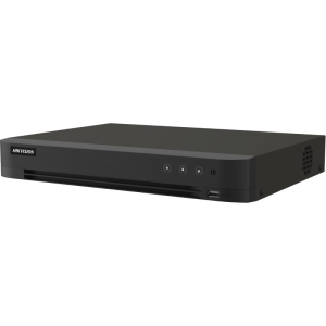DVR Hikvision AcuSense 4 canale 5MP IDS-7204HUHI-M1/PXT/4A+4/1ALM, H.265 Pro+/H.265 Pro/H.265/H.264+/H.264
