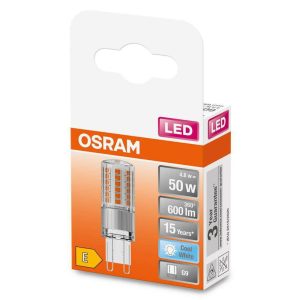 Bec LED Osram PIN, G9, 4.8W (50W), 600 lm, lumina