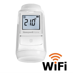 Cap termostatic de radiator cu afisaj digital, Honeywell HR93EE;  comunica