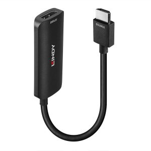 Cablu LINDY HDMI 8K60 to DisplayPort 1.4 Converter, HDMI, Negru