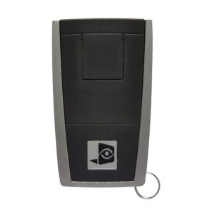 Telecomanda cu 1 buton Videofied KF210, pentru armare/dezarmare, dimensiuni: 70