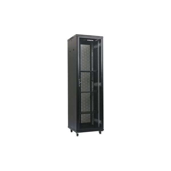 Rack 19'' 42U 800x1000, de podea, usa fata si spate
