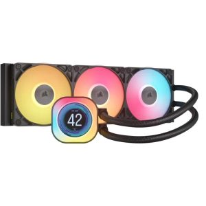 Cooler Procesor CORSAIR iCUE LINK TITAN 360 RX LCD, Aer,