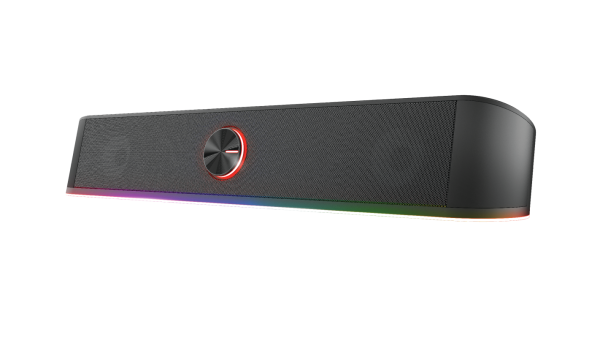 Soundbar Trust GXT 619 Thorne RGB, 12W, USB, negru