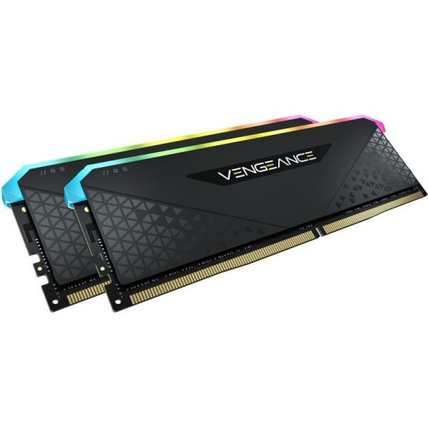 Memorie RAM Corsair Vengeance RGB, 16 GB DDR4, 3200 MHz,