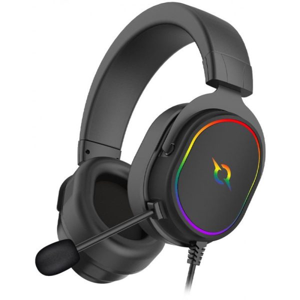 Casti Gaming Head-band Aqirys Altair, Wired, Noise Canceling, Negru