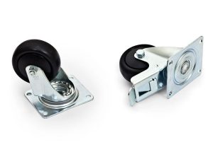 Set 4 roti Triton 2 roti cu frana, incarcare maxima