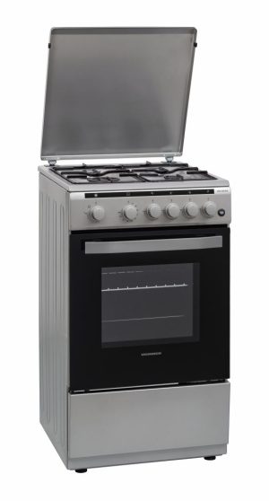 Aragaz gaz Heinner HFSC-V50LITSL, 4 arzatoare, aprindere electrica plita/cuptor, dispozitiv