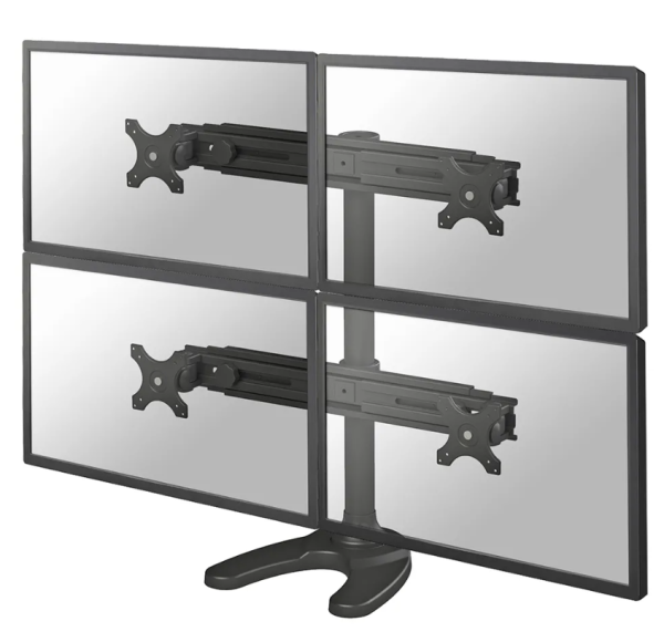 Suport monitor Neomounts FPMA-D700DD4, 30'', birou, VESA Maxim 100x100 mm