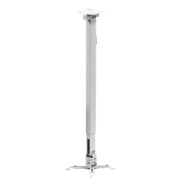 Suport de tavan telescopic Sopar Tapa White 23060, inaltime reglabila