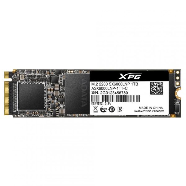 SSD intern ADATA XPG SX6000 Lite, 1TB, PCI Express 3.0