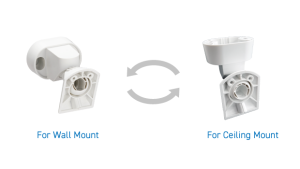 Suport detector OPTEX CW-G2 - compatibil serie FlipX; CW-G2; Instalare