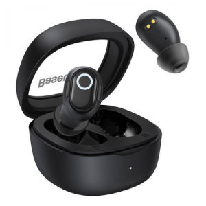 Casti In-ear Baseus Bowie WM02, Wireless, Negru