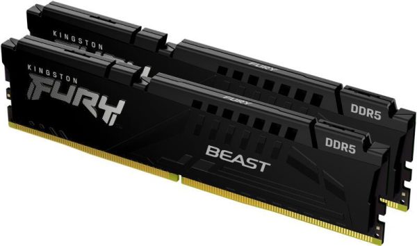 Memorie RAM Kingston FURY Beast, 16GB (2x8GB) DDR5, 5600MHz, CL40