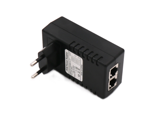Injector POE 0.5A 48V 24W; STD-POE4805-A; Input voltage 100-240V 50/60Hz,