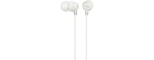 Casti In-ear Sony MDR-EX15AP, Wired, Alb