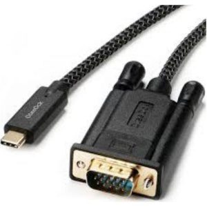 Cablu Lenovo ThinkEdge, USB Type C/ VGA, 0.13 m, Negru