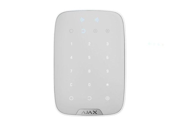 Tastatura wireless, alb - AJAX; Armarea / dezarmarea sistemului, setare